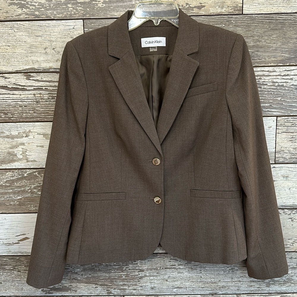 Calvin Klein Brown Blazer